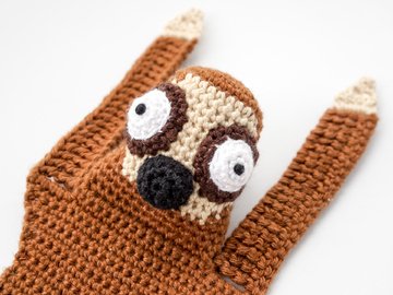 Amigurumi Crochet Sloth Bookmark