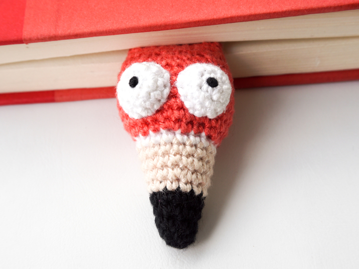 Amigurumi Crochet Flamingo Bookmark