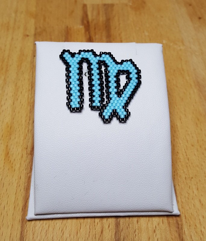 Sternzeichen Jungfrau Anhänger / Taschenbaumler / Schlüsselanhänger