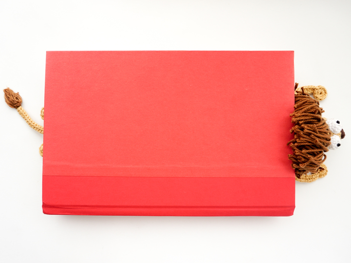 Amigurumi Crochet Lion Bookmark