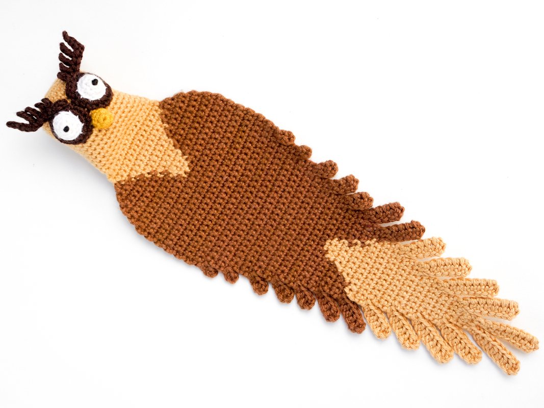 Amigurumi Crochet Owl Bookmark - Image 2