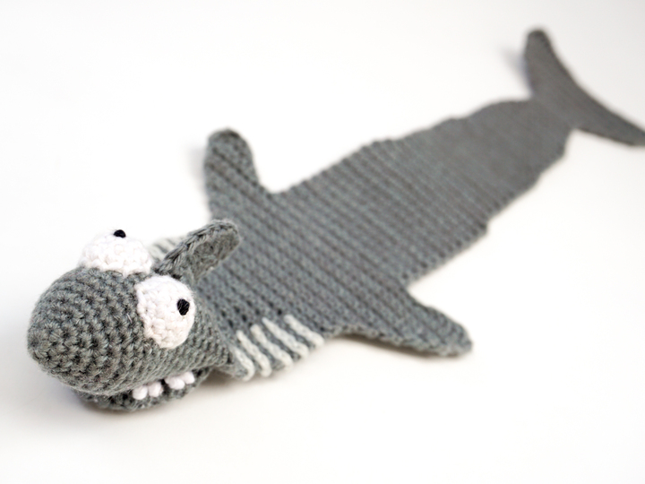 Amigurumi Hai Lesezeichen Häkelanleitung