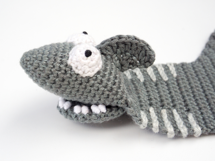 Amigurumi Hai Lesezeichen Häkelanleitung