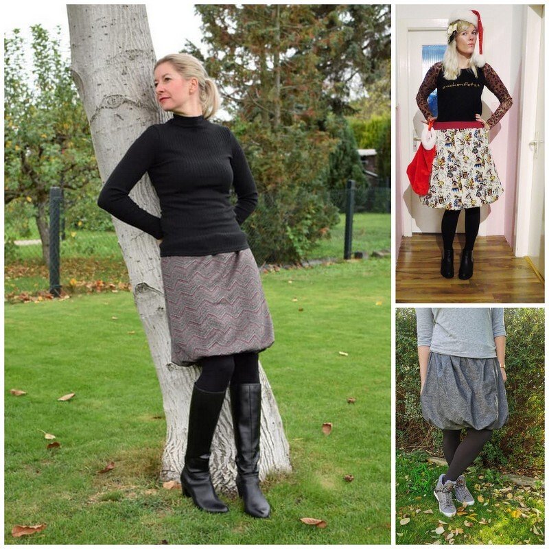 Damen - Ballonrock Magdalena Gr. 32 - 54