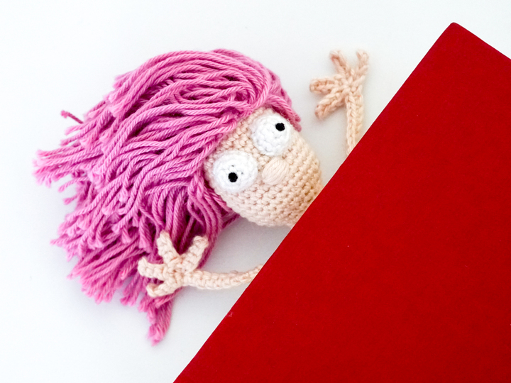 Amigurumi Crochet Mermaid Bookmark