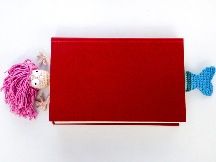 Amigurumi Crochet Mermaid Bookmark