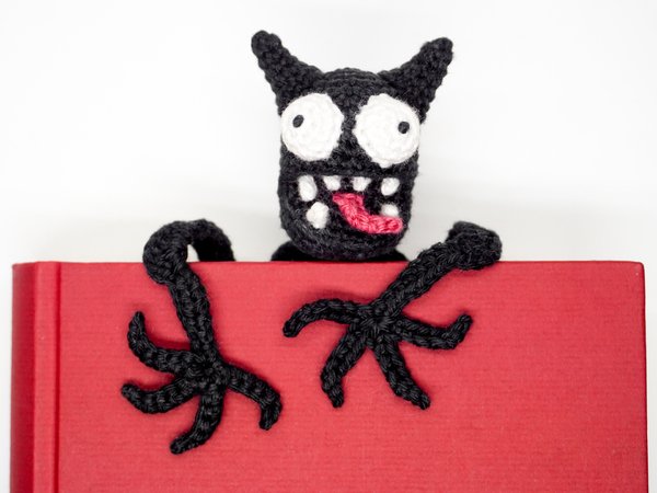 Amigurumi Crochet Monster Bookmark