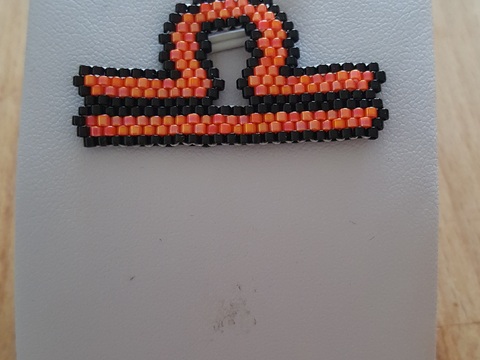 Sternzeichen Waage Schmuckanhänger / Taschenbaumler