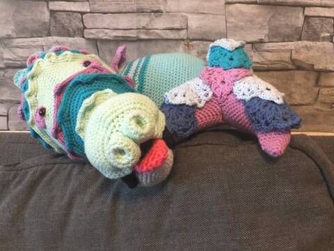 Baby Seedrache Kuscheltier