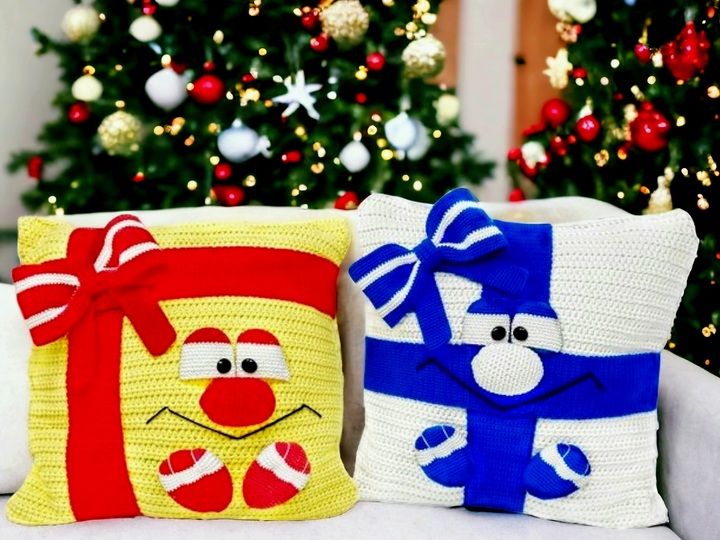 Giftpillow - Crochet Pattern from Diana´s kleiner Häkelshop