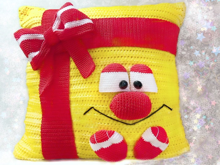 Giftpillow - Crochet Pattern from Diana´s kleiner Häkelshop