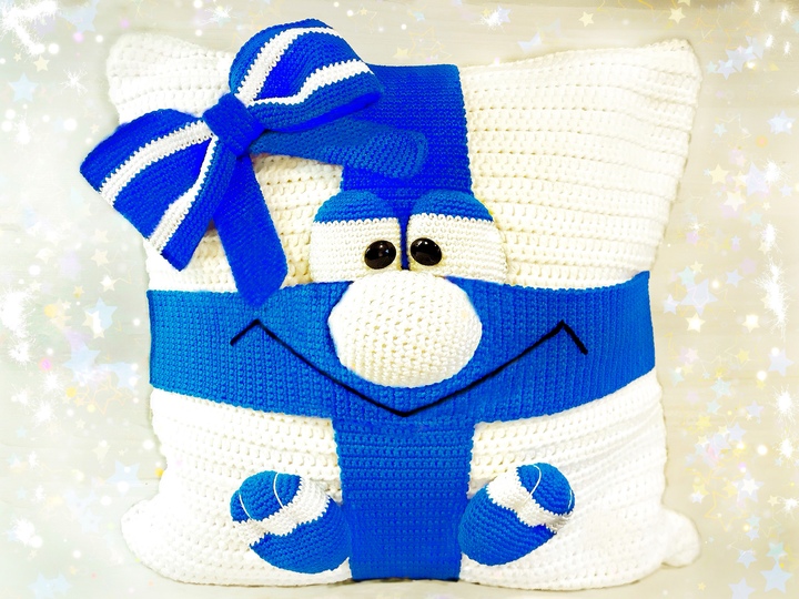 Giftpillow - Crochet Pattern from Diana´s kleiner Häkelshop