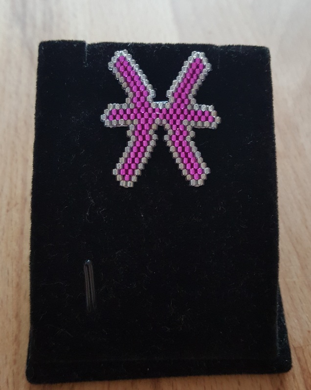 Sternzeichen Fische Schmuckanhänger / Glücksbringer