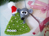 225DE Häkelanleitung Maus auf dem Weihnachtsbaum - Amigurumi PDF Knittoy CP