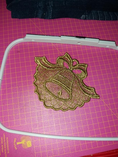 Fensterbild,Lace, Stickerei, WQeihnachten