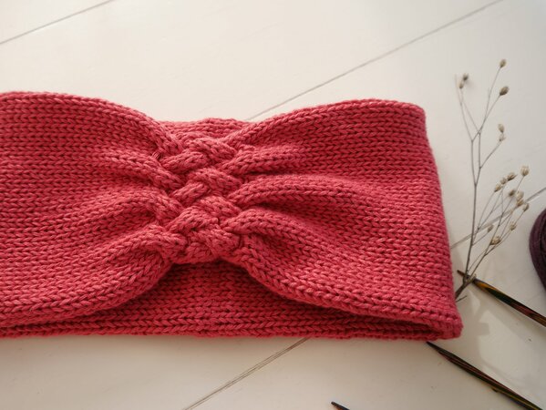 Knitting Pattern – Headband KIM – Braid Pattern – No.228E