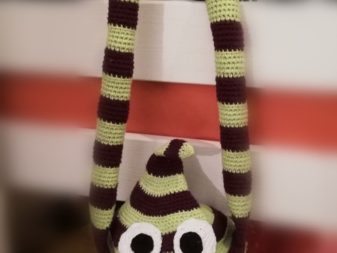 Häkelanleitung Schlamampfie Schlafanzug Mampfer