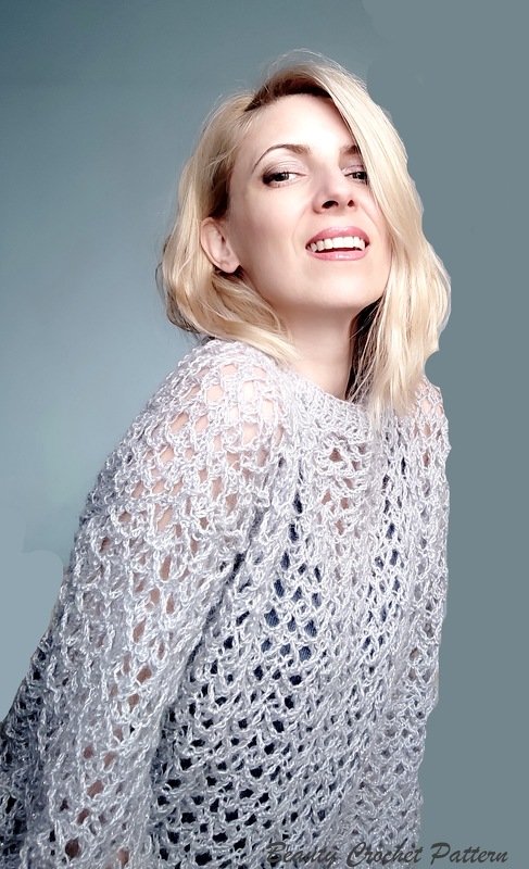 Diamond Oversized Sweater - Image 4