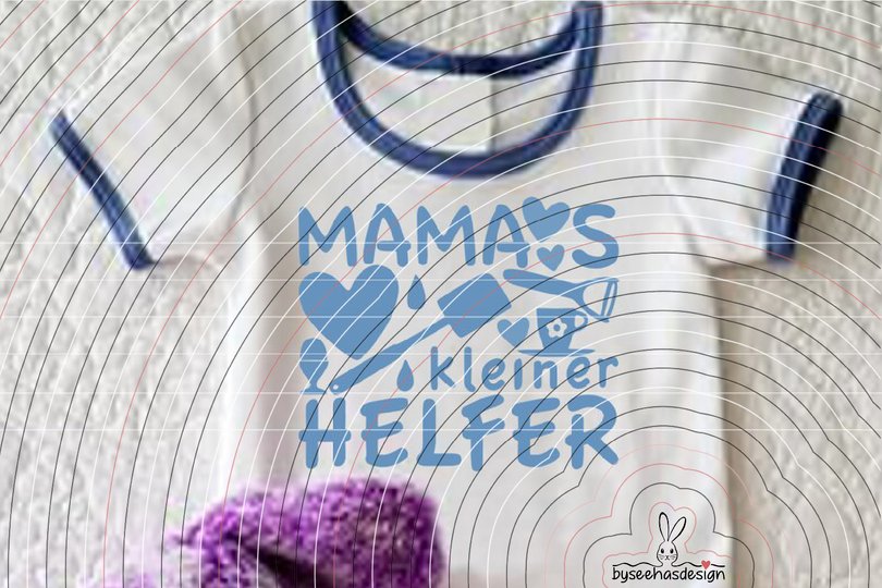 Mamas kleiner Helfer Plotterdatei SVG DXF