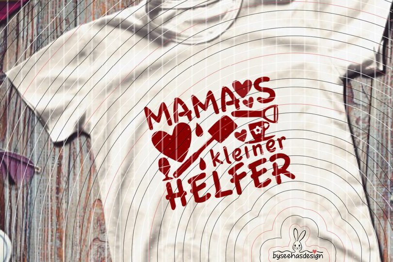 Mamas kleiner Helfer Plotterdatei SVG DXF