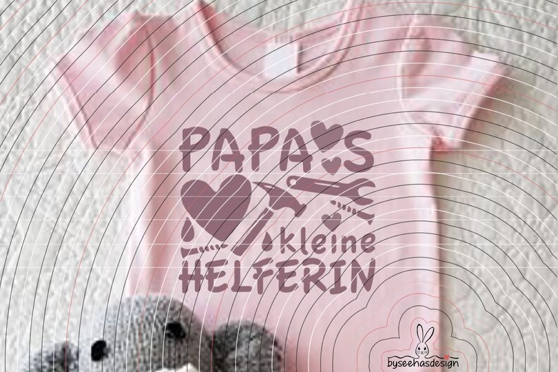 Papas kleine Helferin Plotterdatei SVG DXF