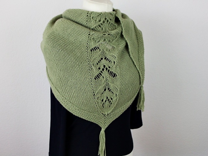 Strickanleitung Tuch "New Beginnings"