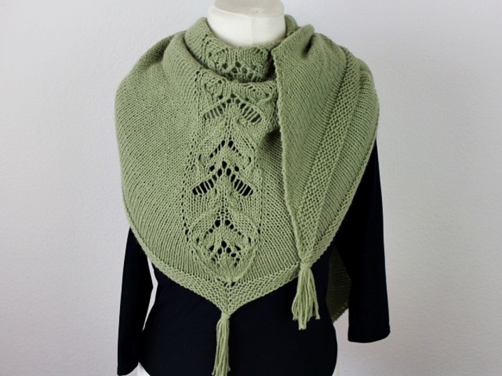 Strickanleitung Tuch "New Beginnings"