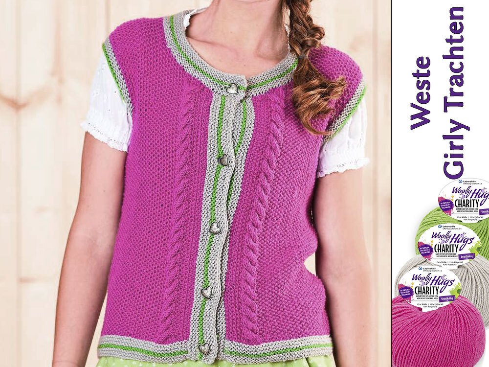 WESTE GIRLY - TRACHTEN - STRICK