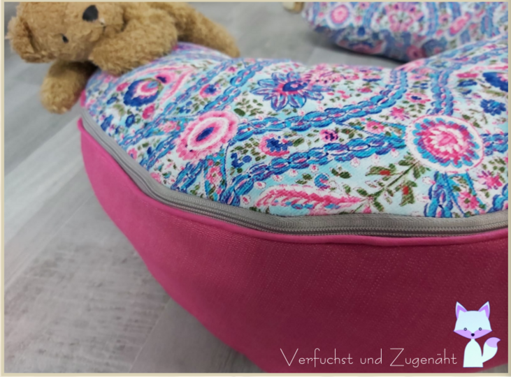 Stillkissen Marta - 2 Schnittmuster und bebilderte Nähanleitung