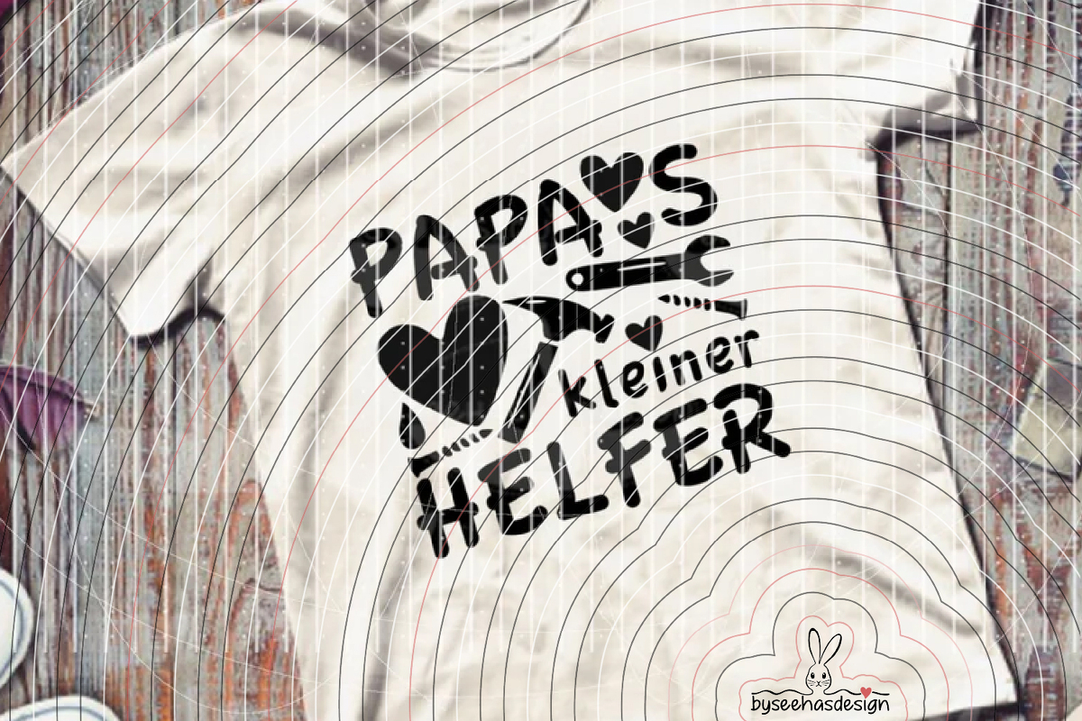 Papas kleiner Helfer Plotterdatei SVG DXF - Bild 8