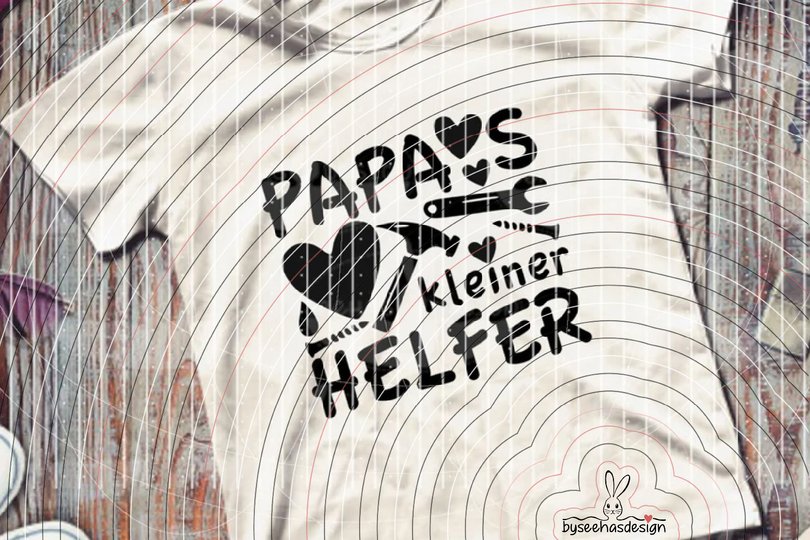 Papas kleiner Helfer Plotterdatei SVG DXF