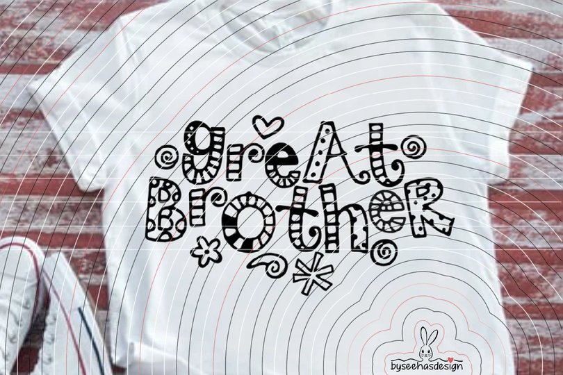 Great Brother Plotterdatei SVG DXF