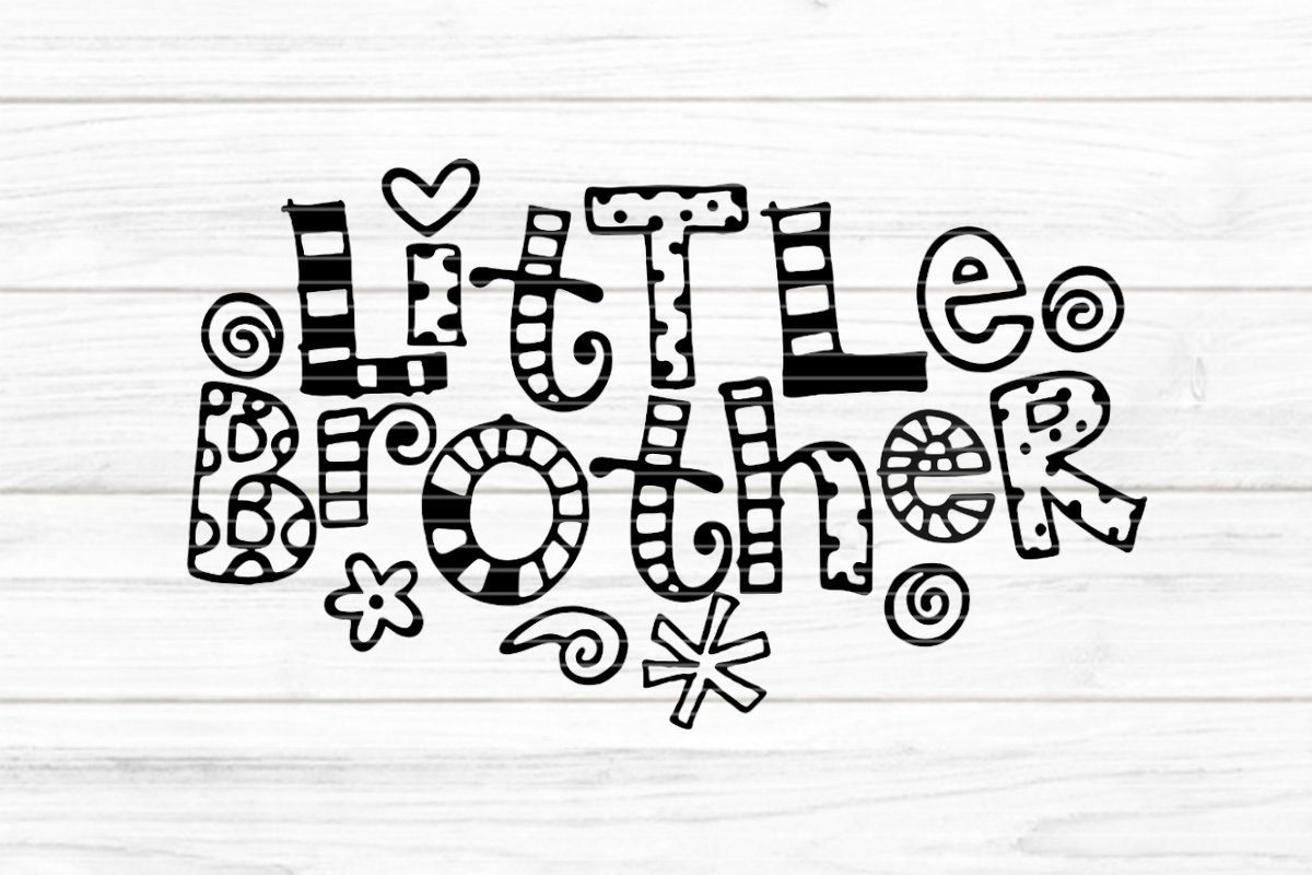 Little Brother Plotterdatei SVG DXF FCM