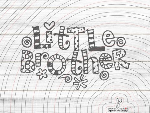 Little Brother Plotterdatei SVG DXF
