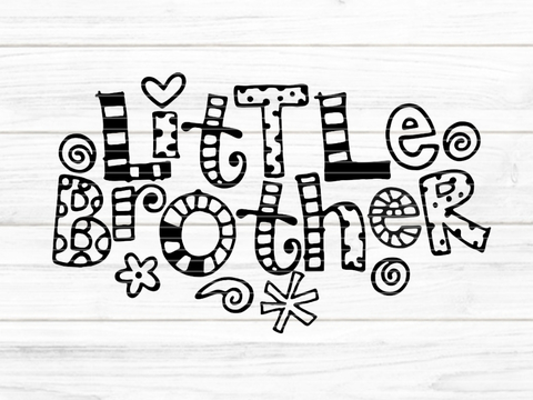 Little Brother Plotterdatei SVG DXF FCM
