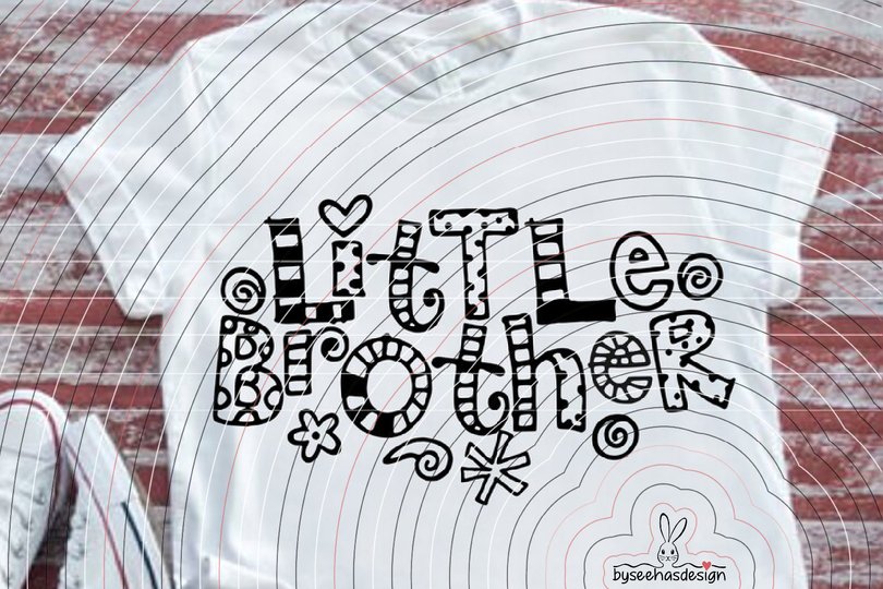 Little Brother Plotterdatei SVG DXF