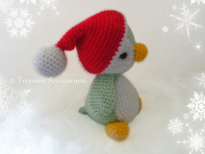 3 WEIHNACHTS HÄKELANLEITUNG !!! Nick, der Bär + Pinguin + Rocco, der Fuchs PDF ternura amigurumi english- deutsch- dutch