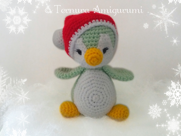 3 WEIHNACHTS HÄKELANLEITUNG !!! Nick, der Bär + Pinguin + Rocco, der Fuchs PDF ternura amigurumi english- deutsch- dutch