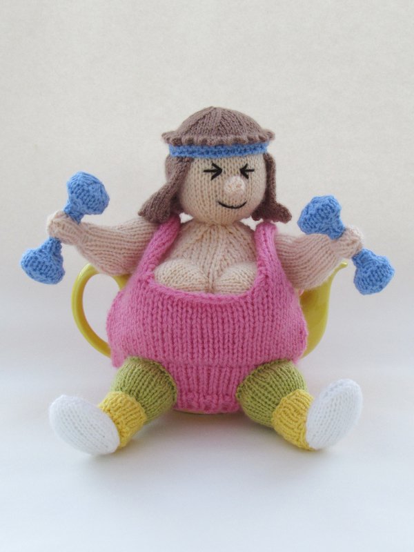 Keep Fit Tea Cosy Knitting Pattern - Image 11