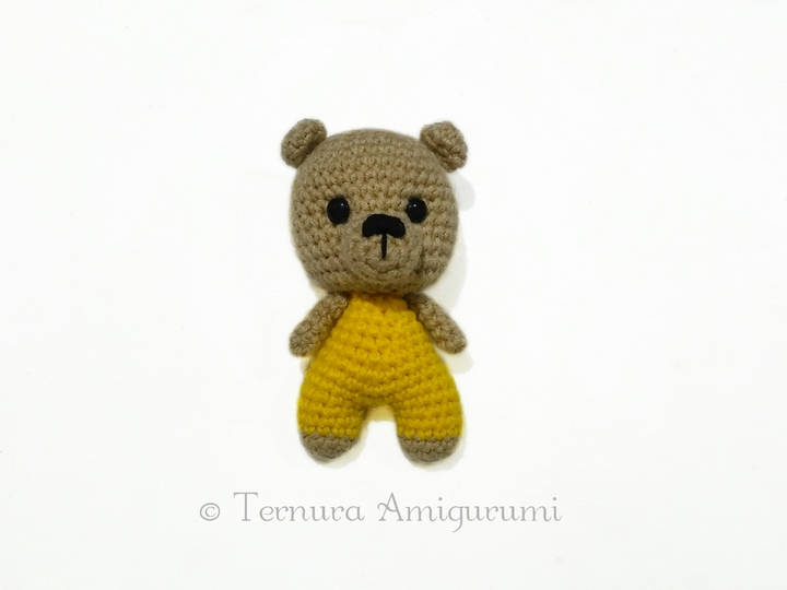 Häkelanleitung Bären PDF ternura amigurumi english- deutsch- dutch