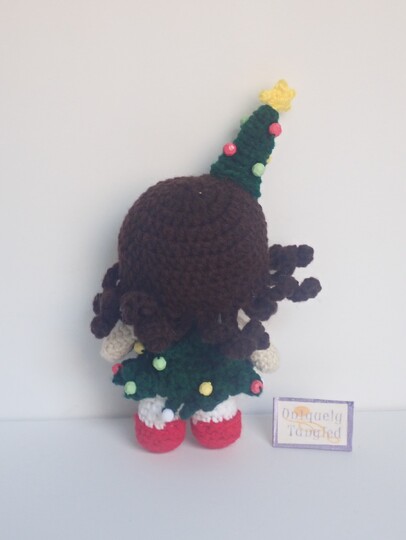 Christmas Pippa- Crochet Amigurumi PDF- English