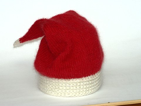 Sankt Strickolaus Weihnachtsmütze