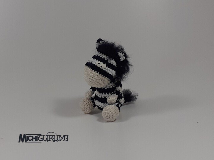 Häkelanleitung: Mini - Zebra