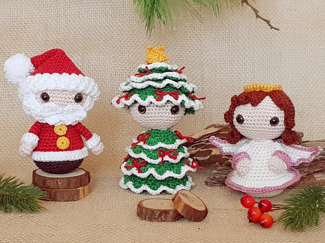 Bundle: Christmas Characters – Amigurumi Crochet Patterns