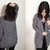 160 Strickanleitung Cardigan Kuschelmäuschen oversize 36/42