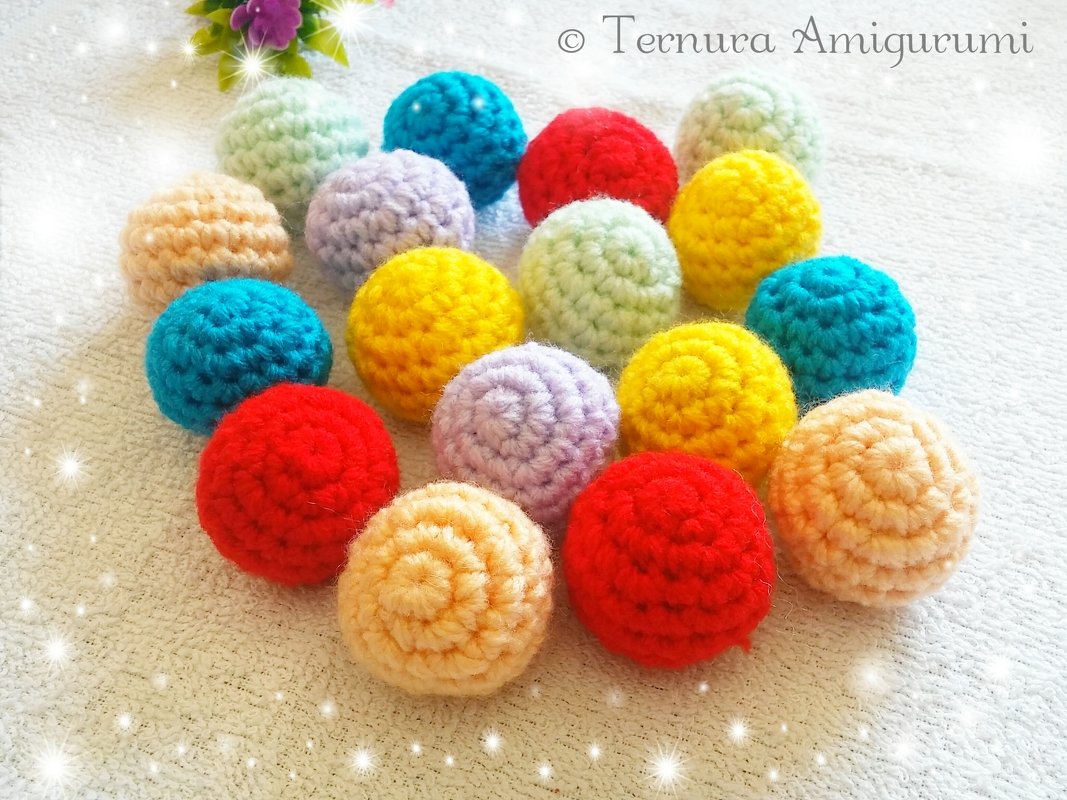 KOSTENLOSE Häkelanleitung Kugel PDF ternura amigurumi english- deutsch- dutch - Bild 5