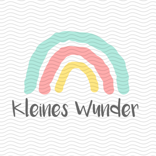 Plotter-Datei "Kleines Wunder - Regenbogen"