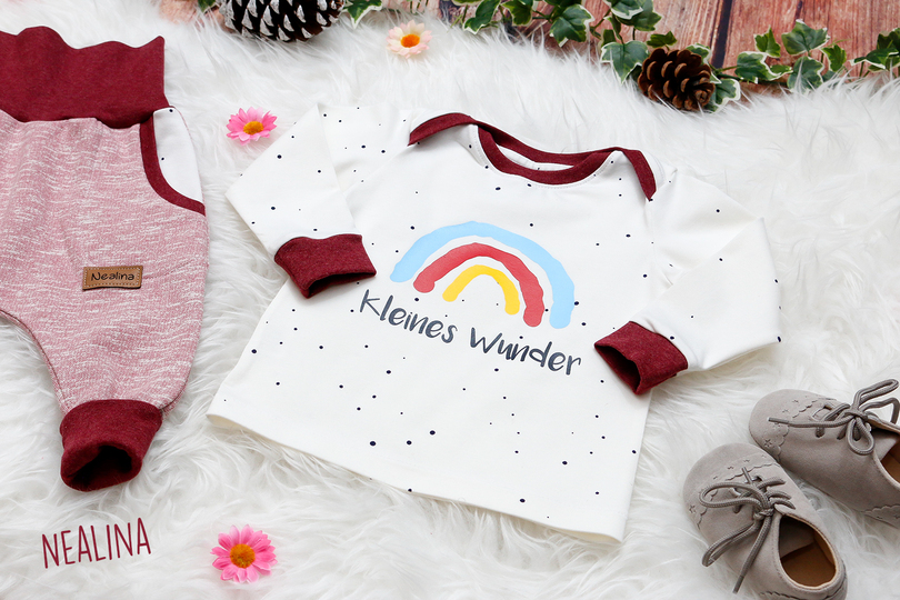 Plotter-Datei "Kleines Wunder - Regenbogen"