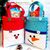248DE Häkelanleitung Geschenktaschen: Weihnachtsmann und Schneemann - PDF Zabelina CP