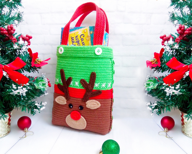 S08 Häkelanleitung-Paket Geschenktaschen - PDF Zabelina CP